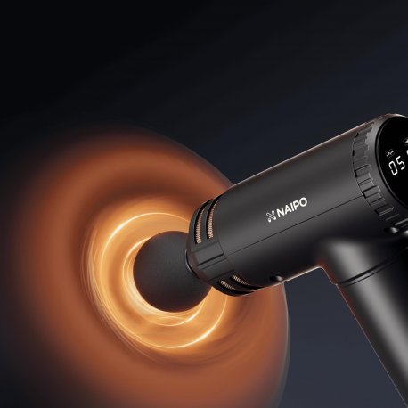 Перкуссионный массажер Naipo Massage Gun (NPMGUN-K5)