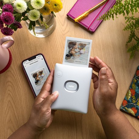 Фотопринтер Fujifilm Instax Square Link Ash White (16785470)