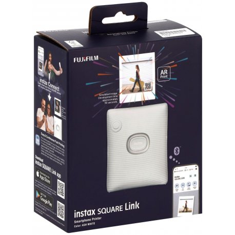 Фотопринтер Fujifilm Instax Square Link Ash White (16785470)
