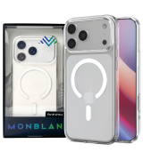 Чохол Monblan Crystal with MagSafe для iPhone 17 Pro Transparent