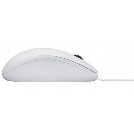 Миша Logitech B100 White (910-003360)
