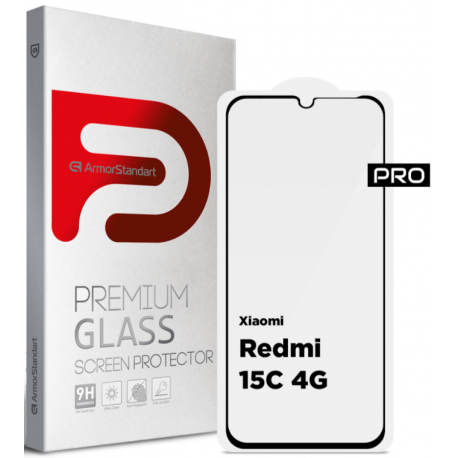 Защитное стекло ArmorStandart Pro для Xiaomi Redmi 15C 4G (ARM85416)