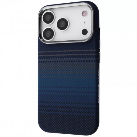 Чехол WAVE Gleam Case with MagSafe для iPhone 17 Pro Blue Stripes