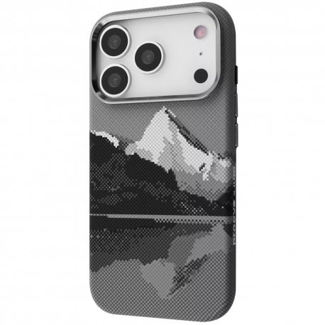 Чехол WAVE Gleam Case with MagSafe для iPhone 17 Pro Max Silver Peak