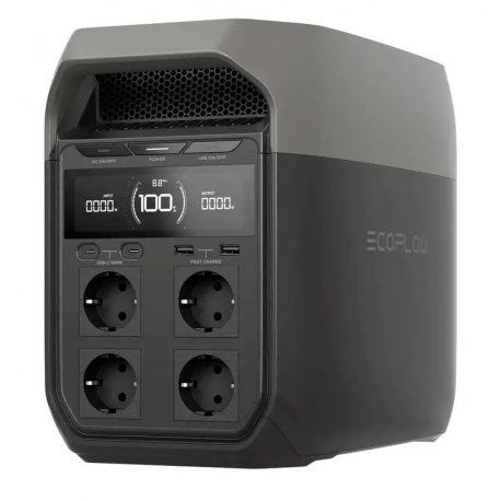 Портативная зарядная станция EcoFlow DELTA 3, 1800W/1024Wh (EU)