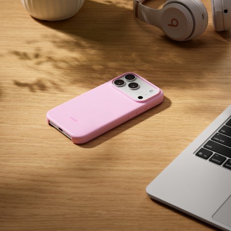 Чохол Beats iPhone 17 Pro Case with MagSafe and Camera Control Pebble Pink (MGKF4)