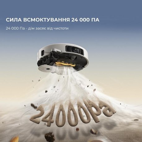 Робот-пилосос Mova V50 Ultra Complete White (RLV72LE-1)