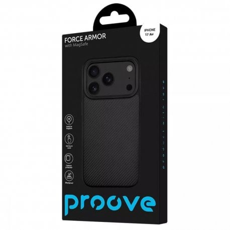 Чехол Proove Force Armor Case для iPhone 17 Air Black (PCFAIP17AR02)