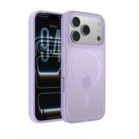 Чохол Belkin Magnetic Protective Grip для iPhone 17 Pro Lavender (MSA035HQLV)