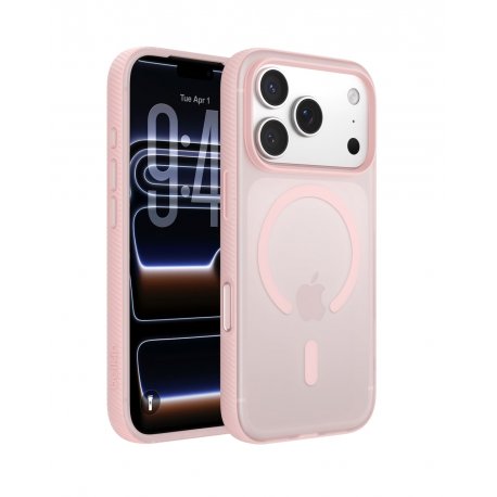 Чохол Belkin Magnetic Protective Grip для iPhone 17 Pro Pink (MSA035HQPK)