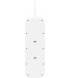 Мережевий подовжувач-фільтр Belkin (8хТип F, USB-A/USB-C 18Вт) 16А (2m) White (SRB003VF2M-V2)