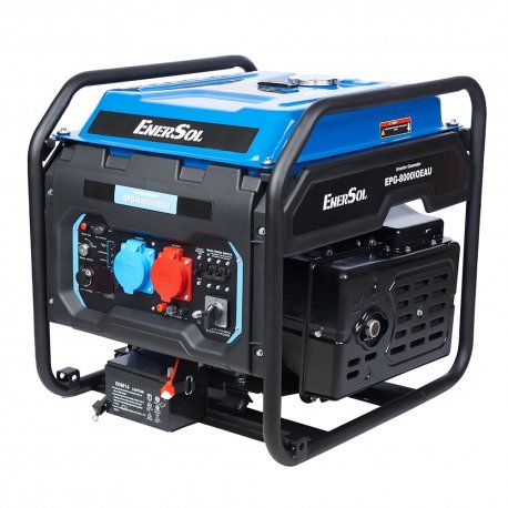 Инверторный бензиновый генератор EnerSol EPG-8000IOEAU, 230В/400В 7/8kW (электростарт) (EPG-8000IOEAU)