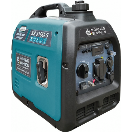 Инверторный бензиновый генератор Konner&Sohnen KS 3100i S 3.1кВт (KS3100IS)
