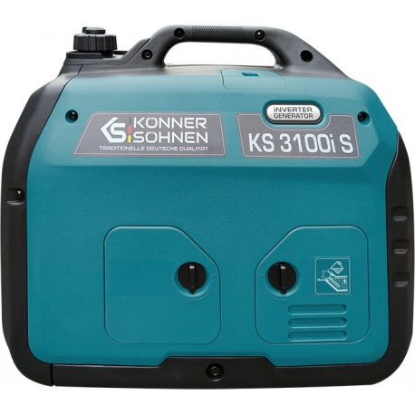 Инверторный бензиновый генератор Konner&Sohnen KS 3100i S 3.1кВт (KS3100IS)