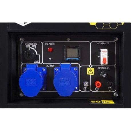 Дизельний генератор Qube QED7500XE 5кВт (QED7500XE)