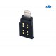 Адаптер для мікрофону DJI Mic 2 Mobile Phone Adapter (Lightning) (CP.RN.00000334.01) Адаптер для мікрофону DJI Mic 2 Mobile Phone Adapter (Lightning) (CP.RN.00000334.01)