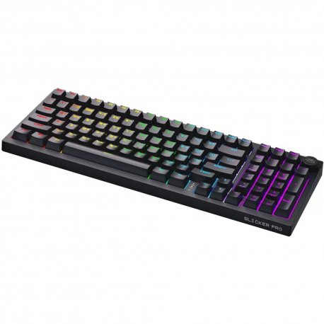 Бездротова клавіатура ігрова Proove Gaming Slicker Pro Black (WKSLP0022401)