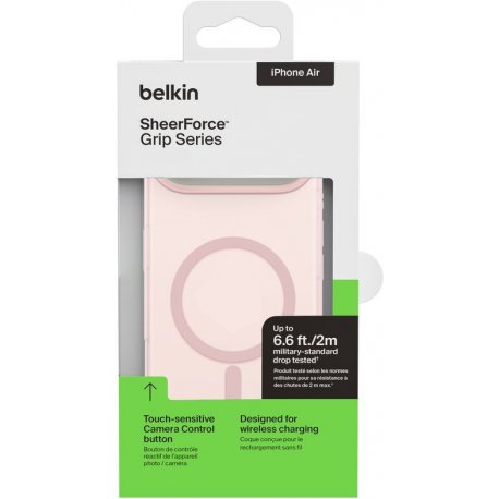 Belkin Magnetic Protective Grip для iPhone Air Pink (MSA037HQPK)