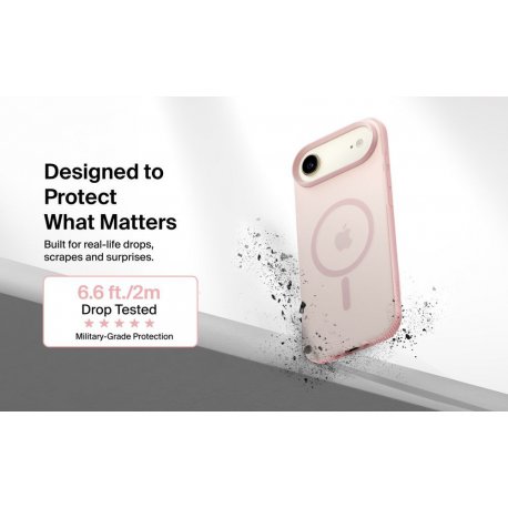 Belkin Magnetic Protective Grip для iPhone Air Pink (MSA037HQPK)