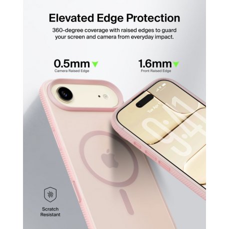 Belkin Magnetic Protective Grip для iPhone Air Pink (MSA037HQPK)