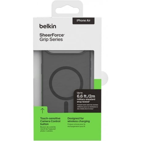 Belkin Magnetic Protective Grip для iPhone Air Black (MSA037HQBK)