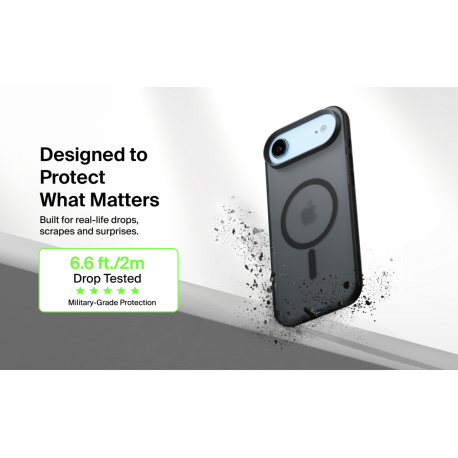 Belkin Magnetic Protective Grip для iPhone Air Black (MSA037HQBK)