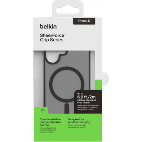 Belkin Magnetic Protective Grip для iPhone 17 Black (MSA034HQBK)
