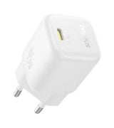 Беспроводное зарядное устройство Baseus PicoGo GaN Fast Charger Type-C 45W Moon White (P10176800213-00)
