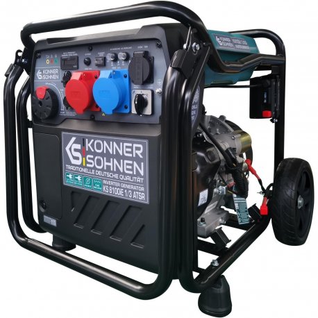 Інверторний бензиновий генератор Konner&Sohnen KS 8100iE 230/400В 8/8.5kW (електростарт) (KS8100IE1/3ATSR)
