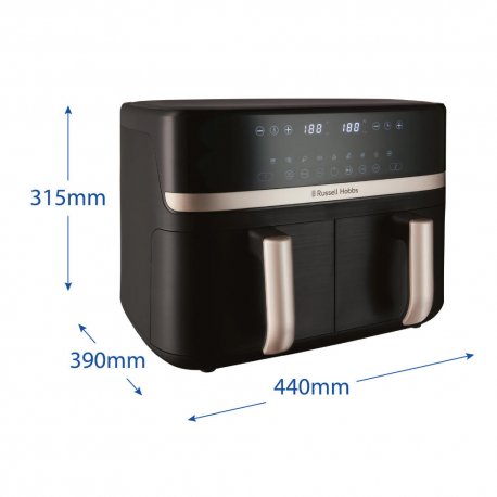 Мультипечь Russell Hobbs Satis Fry DualBaske 4.5L (27680-56)