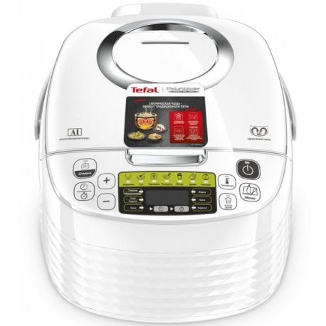 Мультиварка Tefal Spherical RK745134 5L White (RK745134)