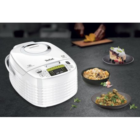 Мультиварка Tefal Spherical RK745134 5L White (RK745134)