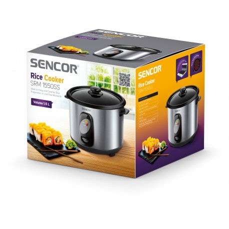 Рисоварка Sencor SRM1550SS Gray