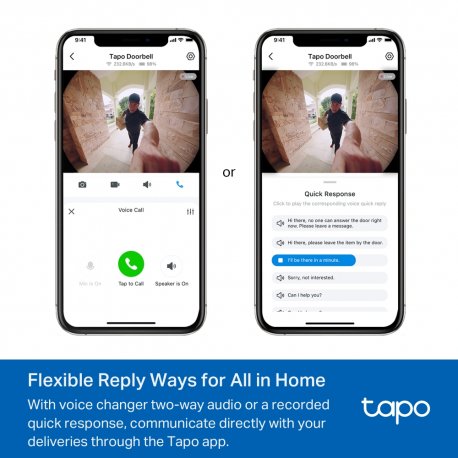 Умный видеозвонок TP-LINK Tapo D235 (TAPO-D235)