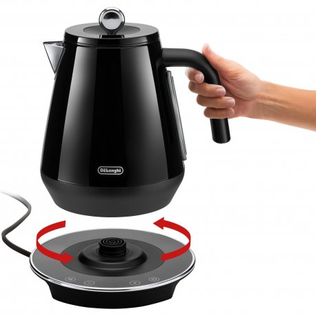 Электрочайник DeLonghi KBY 2011 BK Black (KBY2011BK)