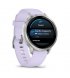 Смарт-часы Garmin Venu 4 41mm Silver with Periwinkle Silicone Band (010-03013-01)