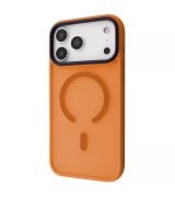 Чохол WAVE Matte Insane Case для iPhone 17 Pro Max with MagSafe Cosmic Orange