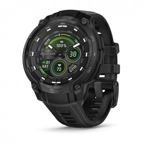 Смарт-годинник Garmin Instinct Crossover AMOLED Tactical Edition Black (010-03398-02)