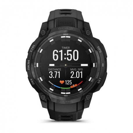 Смарт-часы Garmin Instinct Crossover AMOLED Tactical Edition Black (010-03398-02)