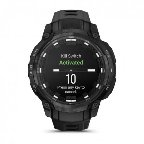 Смарт-годинник Garmin Instinct Crossover AMOLED Tactical Edition Black (010-03398-02)