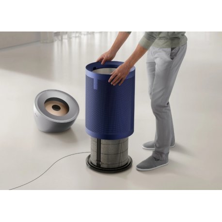 Очиститель воздуха + вентилятор Dyson BP03 Purifier Big+Quiet Formaldehyde Bright Nickel/Prussian Blue (410639-01) EU