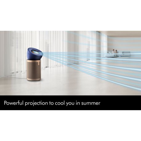 Очисник повітря + вентилятор Dyson BP03 Purifier Big+Quiet Formaldehyde Bright Nickel/Prussian Blue (410639-01) EU