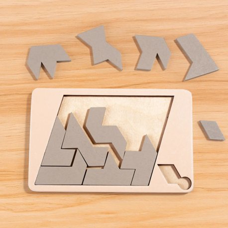 Детская интерактивная головоломка Ummi Wooden Puzzle (Random)