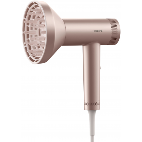 Philips Фен 8000 Series 1400Вт 3 режими іонізація хол обдув турборежим рожевий