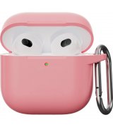 Чохол ArmorStandart Hang Case with Carbine для AirPods 4 Pink (ARM81291)