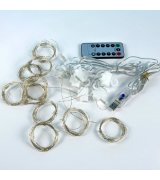 Світлодіодна гірлянда водоспад Xmas 300 Led (3*3m) Soft Light (45065)