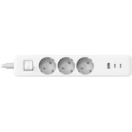 Сетевой фильтр Xiaomi Power Strip (1USB-1 + 2 Type-C) White (BHR07UKEU)