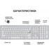 Бездротова клавіатура OfficePro White (SK1550W)