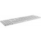 Бездротова клавіатура OfficePro White (SK1550W)
