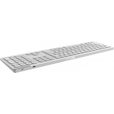 Бездротова клавіатура OfficePro White (SK1550W)